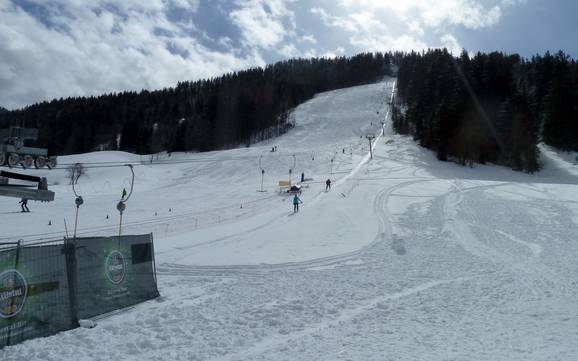 Meilleur domaine skiable dans la Thierseetal (vallée de Thiersee) – Évaluation Tirolina (Haltjochlift) – Hinterthiersee