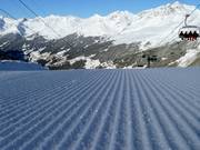 Piste fraîchement préparée à See