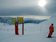 Les bifurcations sont parfaitement signalées.