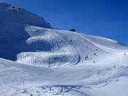 Pistes de difficulté moyenne à la Gurschenalp