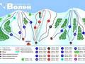 Plan des pistes Volen – Iakhroma