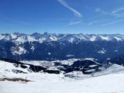 Vue depuis le Schönjöchl sur Fiss