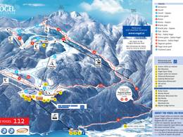 Plan des pistes Vogel – Bohinj