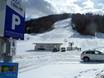 Massif du Rofan: Accès aux domaines skiables et parkings – Accès, parking Tirolina (Haltjochlift) – Hinterthiersee