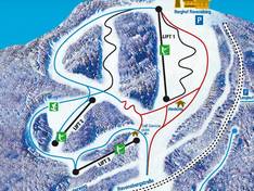 Plan des pistes Ravensberg – Bad Sachsa