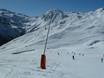 Fiabilité de l'enneigement Tarentaise – Fiabilité de l'enneigement La Plagne (Paradiski)