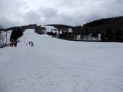 Piste d'entraînement Harfang des Neiges dans la zone de la vallée