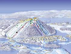 Plan des pistes Riihivuori