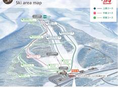 Plan des pistes Engaru Rock Valley