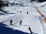 Parcours de boardercross près du télésiège Sotsaslong