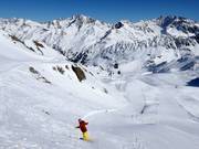 Variantes au télésiège Weißseejochbahn