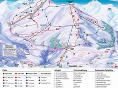 Plan des pistes Savognin