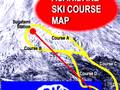 Plan des pistes Asahidake