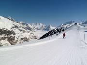 Descente Panorama avec vue sur le glacier d'Aletsch