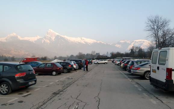 Faucigny Grand Massif: Accès aux domaines skiables et parkings – Accès, parking Le Grand Massif – Flaine/Les Carroz/Morillon/Samoëns/Sixt