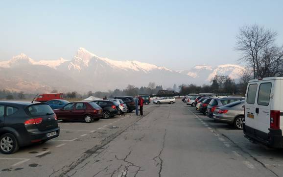 Faucigny: Accès aux domaines skiables et parkings – Accès, parking Le Grand Massif – Flaine/Les Carroz/Morillon/Samoëns/Sixt