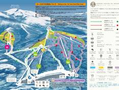 Plan des pistes Aomori Spring