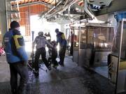 Personnel engagé à la station supérieure