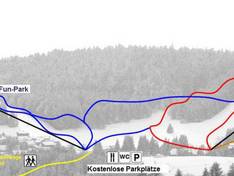 Plan des pistes Herrischried