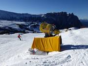 Enneigement performant sur l’Alpe de Siusi