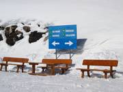 Signalisation des pistes à Alta Badia