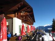 Profiter du coucher de soleil à la Galtalm