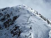 Vue sur le Terminator Peak