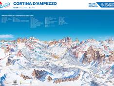 Plan des pistes Cortina d'Ampezzo