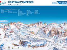 Plan des pistes Cortina d'Ampezzo