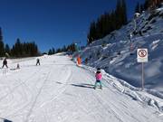Espace débutant à la station intermédiaire