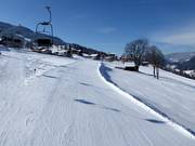 Descentes faciles sur le plateau de Rohrmoos