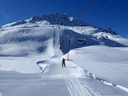 Murtèl - Téléski à pioches