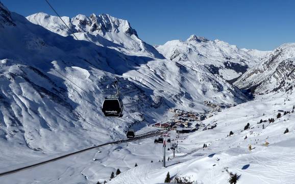 Meilleur domaine skiable dans le district de Bludenz – Évaluation St. Anton/St. Christoph/Stuben/Lech/Zürs/Warth/Schröcken – Ski Arlberg