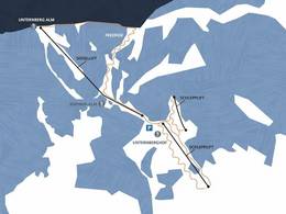 Plan des pistes Unternberg (Ruhpolding)
