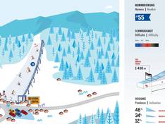 Plan des pistes St. Magdalena (Gsies/Valle di Casies)
