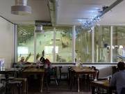 Vue sur les pistes depuis le Sundeck