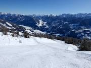 Piste difficile dans le domaine skiable de Sillian