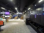 Location de skis dans le hall de ski SNØ