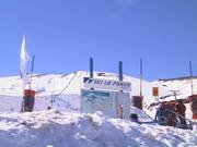 Plan des pistes dans le domaine skiable La Parva