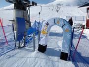 Accès enfants dans le domaine skiable de Riksgränsen