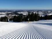 Très bonne préparation des pistes à Nesselwang