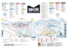 Plan des pistes Candanchú