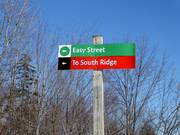 Signalisation des pistes à Sunday River