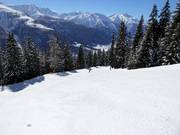 Piste de vallée de difficulté moyenne n° 9