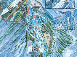 Plan des pistes Aspen Highlands