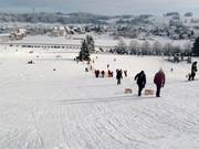 En dehors de la piste, il y a aussi une piste de luge.