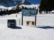 Plan des pistes et informations dans le domaine skiable