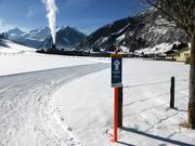Piste de ski de fond circulaire à Rauris