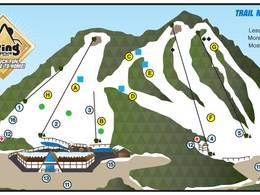 Plan des pistes Spring Mountain