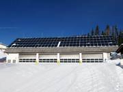 Installation photovoltaïque dans le domaine skiable